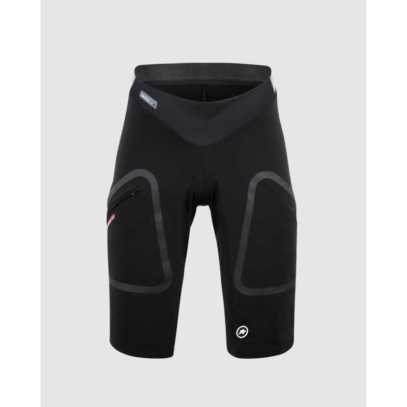 Assos TRAIL TACTICA CARGO SHORTS T3 - BLACK SERIES - Cuissard Cycliste | Planetecycle