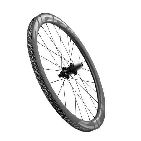 Paire Roues ZIPP 404 S DISC Tubeless Ready DARK GREY - Center Lock (CL) | Planetecycle