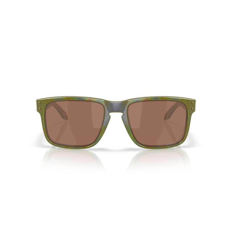 OAKLEY HOLBROOK - Verres prizm tungsten polarized , Monture fern spacedust - OO9102-AN55 | Planetecycle