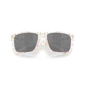 OAKLEY HOLBROOK - Verres prizm black polarized , Monture clear terrazzo - OO9102-AG55