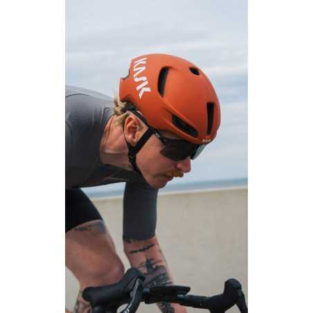 KASK UTOPIA Y - WG11 Matt - Cognac - Casque Route | Planetecycle
