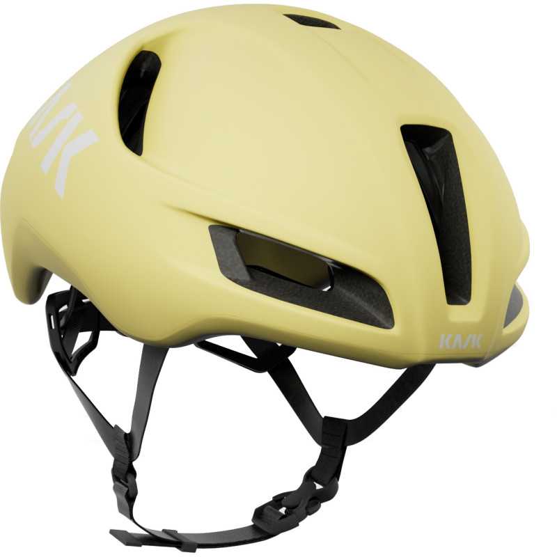 KASK UTOPIA Y - WG11 Matt - Celestial Yellow - Casque Route | Planetecycle