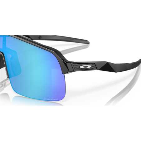 OAKLEY SUTRO LITE Prizm Saphire Mate Black Lunettes solaires | Planetecycle OAKLEY SUTRO LITE Prizm Saphire Mate Black Lunettes solaires | Planetecycle