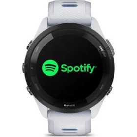 GARMIN Forerunner 265 46mm blanche avec bracelet en silicone blanc/bleu - Montre GPS Running 