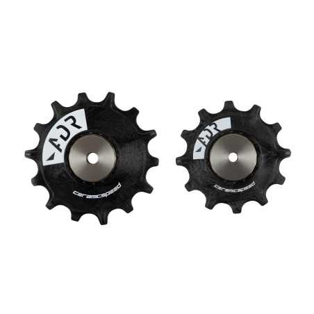 CERAMICSPEED Pulley Wheels ALPHA PW pour SRAM Red/Force E1 - Galets de derailleur céramique | Planetecycle CERAMICSPEED Pulley Wheels ALPHA PW pour SRAM Red/Force E1 - Galets de derailleur céramique | Planetecycle