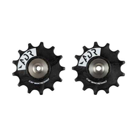 CERAMICSPEED Pulley Wheels ALPHA PW pour Shimano Dura Ace 9150 - Galets de derailleur céramique | Planetecycle CERAMICSPEED Pulley Wheels ALPHA PW pour Shimano Dura Ace 9150 - Galets de derailleur céramique | Planetecycle