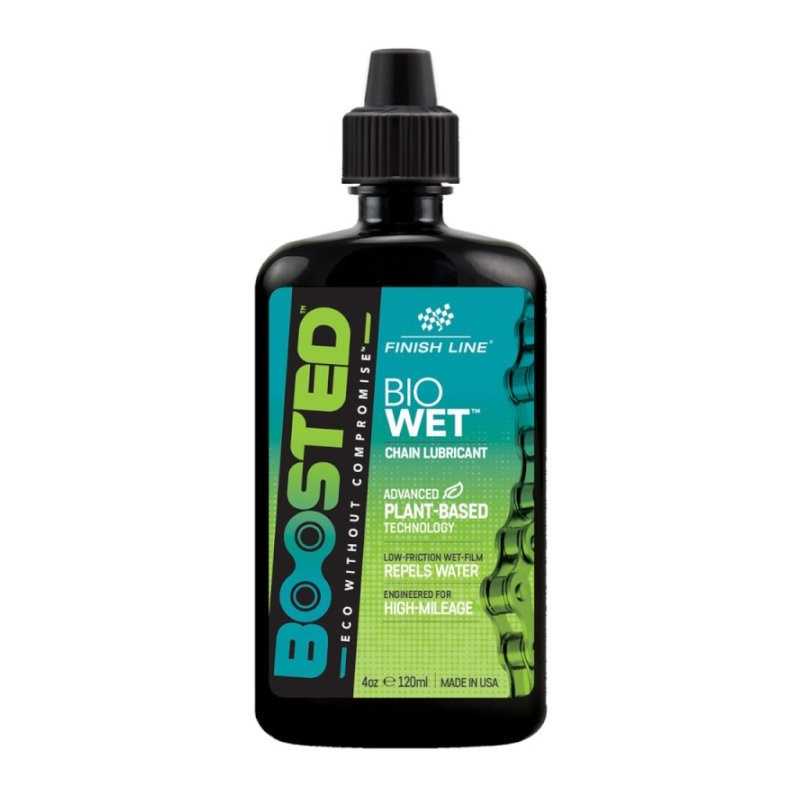 FINISH LINE Lubrifiant - BOOSTED™ BIO WET à base de plantes - 120ml | Planetecycle