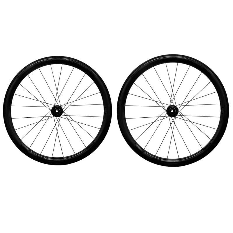 HED JET RC4 Pro Tubeless - Freins à disque - Paire de roues carbone | Planetecycle