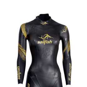 Sailfish Women's G-Range 9 - Combinaison Triathlon Femme Néoprène - DESTOCKAGE dans la limite des disponibilités