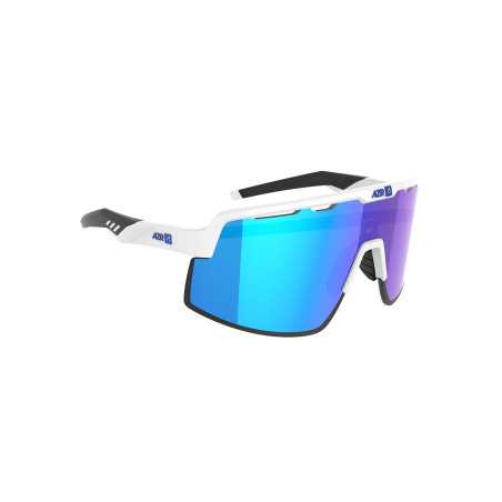 Lunettes AZR SPEED RX Blanche vernie / Noire - Lunettes solaires Vélo et Triathlon | Planetecycle Lunettes AZR SPEED RX Blanche vernie / Noire - Lunettes solaires Vélo et Triathlon | Planetecycle