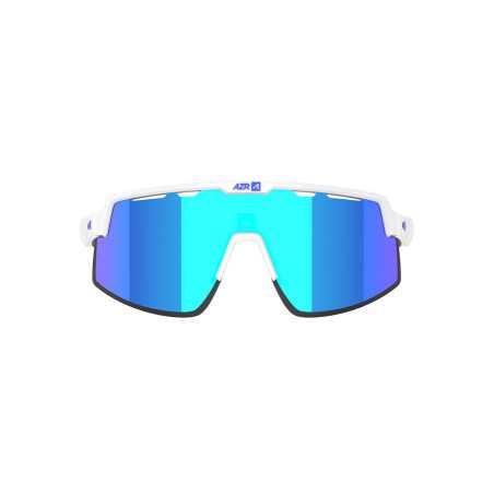 Lunettes AZR SPEED RX Blanche vernie / Noire - Lunettes solaires Vélo et Triathlon | Planetecycle Lunettes AZR SPEED RX Blanche vernie / Noire - Lunettes solaires Vélo et Triathlon | Planetecycle
