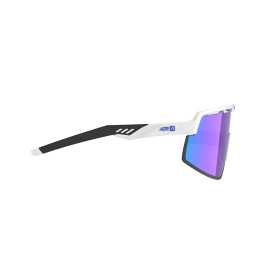 Lunettes AZR SPEED RX Blanche vernie / Noire - Lunettes solaires Vélo et Triathlon