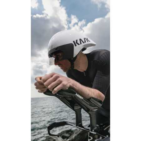 Casque KASK MISTRAL 3.0 - WHITE - Casque Aéro Triathlon & Contre-la-montre avec Visière | Planetecycle Casque KASK MISTRAL 3.0 - WHITE - Casque Aéro Triathlon & Contre-la-montre avec Visière | Planetecycle