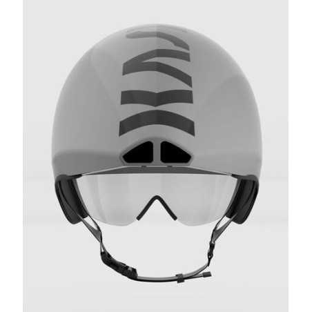 Casque KASK MISTRAL WHITE SILVER - Casque Aéro Triathlon & Contre-la-montre avec Visière | Planetecycle Casque KASK MISTRAL WHITE SILVER - Casque Aéro Triathlon & Contre-la-montre avec Visière | Planetecycle