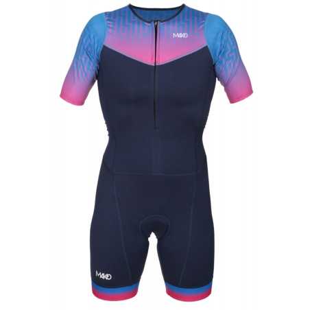 MAKO Team Set-In Labyrinth - Trifonction Femme Triathlon Manches Courtes | Planetecycle