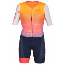 MAKO Pro Set-IN Blossom - Trifonction Femme Triathlon Manches Courtes