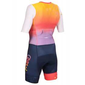 MAKO Pro Set-IN Blossom - Trifonction Femme Triathlon Manches Courtes