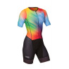 MAKO Pro Set-IN Fade Rainbow - Trifonction Femme Triathlon Manches Courtes