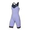 MAKO Team Navy Lilac - Trifonction Femme Triathlon Sans Manche