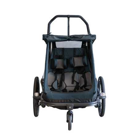 XLC BS-K01 REMORQUE ENFANT DUO T 20" BLEU | Planetecycle